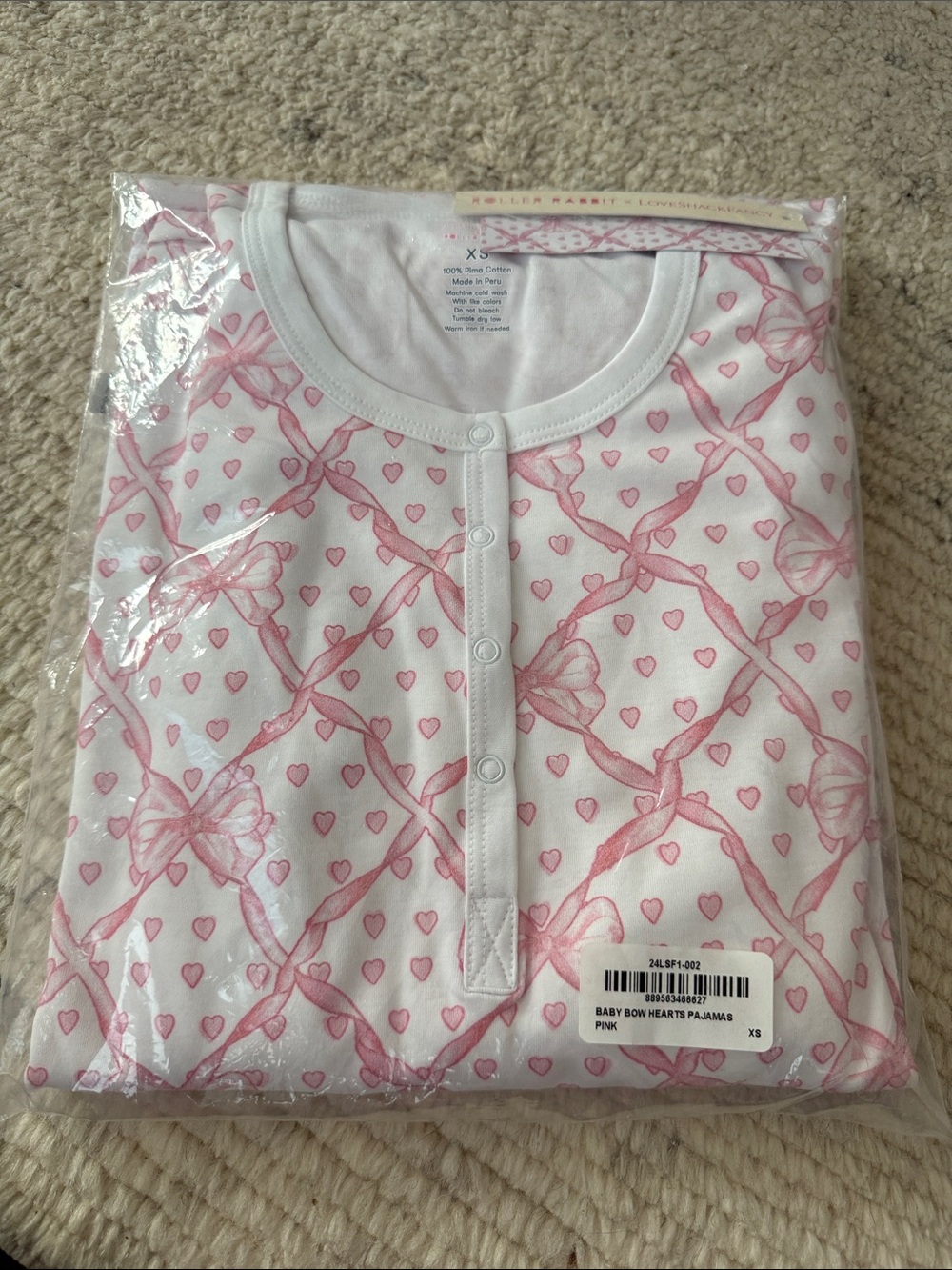 Roberta Roller Rabbit/ Love Shack Fancy collaboration Pajamas - XS